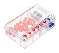 GLSTOY Lottery Machine Mini Number Picker Lottery Balls Machine for Party Games Portable Lucky Numbers Selection for Home Fun