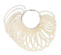 GLSTOY Measuring Lap Tool Bracelet Size Measure Tool Plastic Lightweight Easy to Use Jewelry Measurement Ring for DIY and Home Use