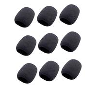 GLSTOY Mic Soundproof Shield 9pcs Microphone Windscreen Cover Eva Foam Covers Karaoke Mic Protector Recording Quality Enhancer