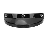 GLSTOY Motorcycle Helmet Visor Slideable Peak Visor with Three-Button Brim for Classic Retro Motocross Riding