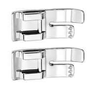 GLSTOY Multifunctional Straight Presser Foot in Alloy Material 2pcs Sewing Machine Accessories for General Sewing and Quilting Suitable for Craft Projects