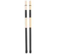 GLSTOY Music Drumstick 19-Bundle Black Wooden Pair for Stage Performance and Jazz Drumming, Sturdy Percussion Drum Tool Set for Practice Sessions