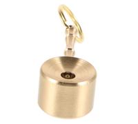 GLSTOY Noise-canceling Brass Bird Whistle for Hunting and Training Clear Sound Eagle Whistle Outdoor Survival Accessory for Beginners and Experts Golden Bamboo-style Bird Caller for