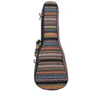 GLSTOY Padded Ukulele Backpack Case with Thick Cotton Lining, 23-inch Folk Style Ukulele Storage Bag for Outdoor Carrying and Protection
