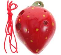 GLSTOY Portable Ceramic Ocarina Boys and Girls Flute Recorder Beginner Musical Instrument