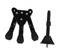 GLSTOY Portable Flute Stand and Clarinet Holder Tripod Design for Stability Height Folding Bracket Black for Musicians and