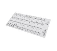 GLSTOY Practical Piano Beginner Decals Korean Keyboard Stickers for Easy Piano Learning