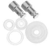 GLSTOY Pressure Cooker Float Valve Replacement Sealing Valve with Silicone Gasket Electric Pressure Cooker Parts Easy Install Safety Floater Float Rod with Seal Kit