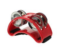 GLSTOY Rhythm Percussion Foot Rattle Bell Tool for Stage Performance Multi-functional Musical Instrument Double Rows Design for Boy Girl Educational Toys and Band Props
