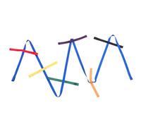 GLSTOY Safety Walking Rope for Bright Traction Rope with Comfortable Handles Outdoor Daycare Walking Aid for Safety and Independence Prevents Lost Random Color