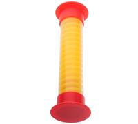 GLSTOY Sand Timer with Sound 5-Second Plastic Hourglass for Board Games Card Games Sand Clock with Red Lid and Yellow Tube 13Cm Timer and Classroom Use