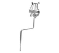 GLSTOY Sax Music Stand Unique Design Rehearsal Performance Stand Holder Silver