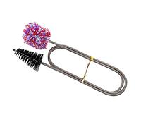 GLSTOY Saxophone Cleaning Brush Double-ended Wind Instrument Maintenance Brush for Trumpet and Flare Neck Tube Cleaning Musical Instrument Care Accessory