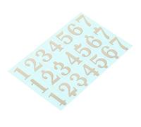 GLSTOY Self-adhesive Gold Embossed Round Musical Note Stickers for Beginners, Diy Piano and Drum Keyboard Labels, Sturdy Gold Mini Decal Stickers for Music Practice