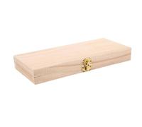 GLSTOY Solid Wooden Instrument Storage Box Foam Padded Hydrometer Holder Wood Foam Lined Insert Easy Portability Organized Storage Laboratory for Brewing Test Equipment Fieldwork