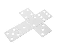 GLSTOY Stainless Steel Welding Dice User-friendly Design for Welding Practice Silver Colour Suitable for Beginners and Professionals for Home Use and Training