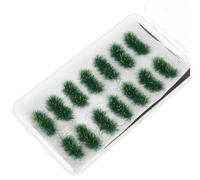 GLSTOY Terrain Vegetation Model Static Grass Tufts DIY Miniature Grass Cluster for Model Railway War Gaming Scenery