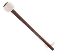 GLSTOY Traditional Gong Mallet with Wood Handle and Comfortable Grip, White Wooden Gong Mallet Featuring Elegant Design and Versatile Use for Precision Percussion Instrument Playing
