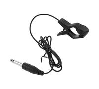 GLSTOY Universal Acoustic Guitar Pickup Built-in Tapping Transducer and Clip-on Tuner, Guitar Microphone for Electric Classical Instruments, Suitable for Easy Amplification and Accurate Tuning
