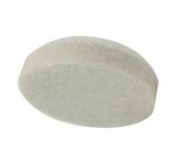 GLSTOY White Felt Mallet Head Pad Drum Kit Accessory Replacement Pad for Percussion Instruments