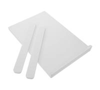 GLSTOY White Pull-out Organizer Tray for Kitchen Cabinet with Extendable Sliding Rails and Easy to Clean Pp Material, Minimalist Style Slide out Drawer Shelf for Efficient Storage