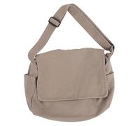 GLSTOY Women'S Canvas Messenger Bag Retro Japanese Style Shoulder Crossbody Bag With Multi-Pocket Vintage Tote Purse For Travel And Work