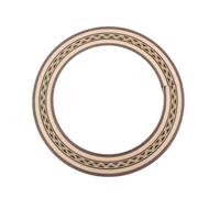 GLSTOY Wooden Crack Rosette Guitar Acoustic for Classical Guitar Brown Synthetic Material Decorative Not Easy to Accessory
