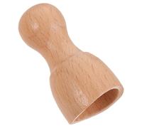 GLSTOY Wooden Cupping Massage Tool Body Sculpting Tools Shampoo Scalp Massager Ergonomic Design Khaki Sandalwood Material Portable for On-the-go Use Wellness Routine