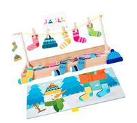 GLSTOY Wooden Sensory Cognition for , Educational Early Development Matching Plaything, Funny ’S Compact for 3 Year Old Boys and Learning