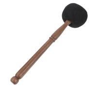 GLSTOY Wool Felt Singing Bowl Mallet 11 Inch Wooden Handle Tibetan Sound Bowl Striker for Study Meditation and Spa Relaxation