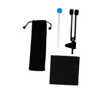 GLSTOY Yoga Healing Tuning Fork Solfeggio Aluminum Alloy Storage Bag Mallet Random Color