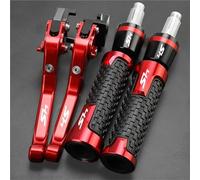 GLTOFAZN for SH 350i 300i 150i 125i 350 150 125 300 2009-2024 Motorcycle Handles Brake Clutch Levers Handlebar Grips Ends sh350 Accessories(Red 2)