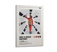 GLUC ONZS 2001：a Space Odyssey Poster Classic Film And Television Poster Album Poster Teenager Room Wall Decoration 12x18inch(30x45cm) Frame-style