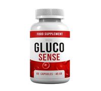 Gluco Sense- Premium Herbal Complex with Shilajit, Ashwagandha KSM-66®, Panax Ginseng, Rhodiola & Turmeric - 60 Vegan Capsules - Food Supplement
