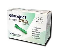 GLUCOJECT Glucoject Plus Gauge 33 Glucose Meter, 25 Pieces