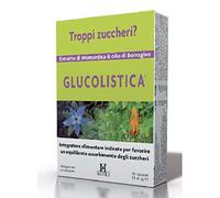 Glucolistica Food Supplement 40 Capsules - Naturally Lowers Blood Sugar & Metabolic Balancing Through Natural Compounds