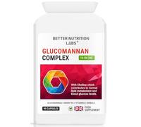 Glucomannan Complex - 16-in-1 Vegan-Friendly Weight Management Formula with Konjac, Green Tea, Vitamins & Herbal Blend - 90 Easy-to-Swallow Capsules - Better Nutrition Labs