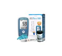 GlucoNavii Blood Glucose Meter, Diabetes Monitoring Tester, Blood Sugar Testing Kit with Strips, Lancets, Lancing Device