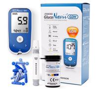 GlucoNavii Blood Sugar Meter mgdL Glucose Monitor Testing Kit for Diabetes