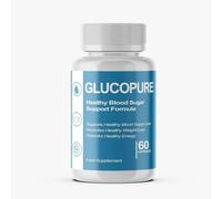GlucoPure Blood Sugar Support & Weight Management | 100% Natural Including: Biotin, Alpha Lipoic Acid, Ceylon Cinnamon & Berberine / 60 Capsules/Food Supplement- Slim Warriors