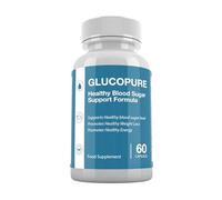 GlucoPure Blood Sugar Support - Weight Management 60 Capsules - 1 Month Supply