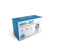 GlucoRx Go Blood Glucose Meter with 50 Free Test Strips