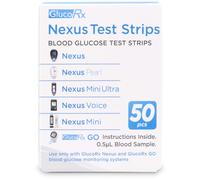 GlucoRx Nexus Test Strips 50 Pack