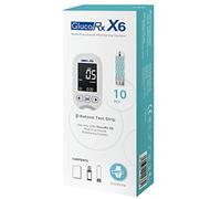 GlucoRx X6 Blood Ketone Test Strips (10pcs)