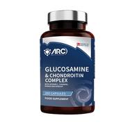 Glucosamine and Chondroitin 6 in 1 Complex - 200 Capsules - Vitamin C, Turmeric, Ginger and Rosehip- Contributes to The Maintenance of Normal Immune System - High Strength - Made in UK