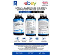 Glucosamine and Chondroitin (6-in-1 Complex) - High Strength Immune / Joint Care