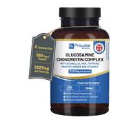 Glucosamine and Chondroitin Complex 2227mg per Serving | 200 High Strength Tablets | 8 Nutritional Components | MSM, Boswellia, Vi