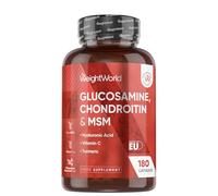 Glucosamine and Chondroitin Supplement - 180 Capsules - 6-in-1 Complex