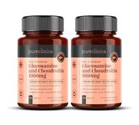 Glucosamine & Chondroitin 1000mg - High Strength Joint Support - Pureflex™ Glucosamine HCL + Marine Chondroitin - 360 Tablets (2×180) - 1 Year Supply - Premium Biologically Active Formula