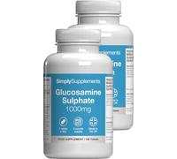 Glucosamine Sulphate 2KCL 1000mg | One-A-Day Potent Formula | Supports Active Living | 360 Fast Release Tablets = 12 Months’ Supply | Marine Sourced | Made in The UK in Accordance with GMP Standards